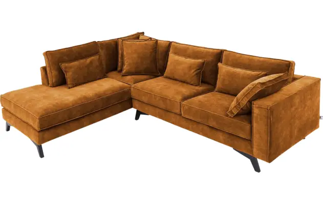 Goossens hoekbank chambre bruin stof - 8235695-goossens-chambre-bank-stof-bruin-05