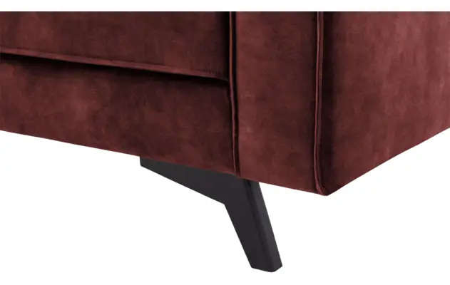 Goossens hoekbank chambre rood stof - 8235697-goossens-chambre-bank-stof-rood-08