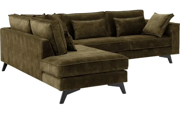Goossens hoekbank chambre groen stof - 8235699-goossens-chambre-bank-stof-groen-04