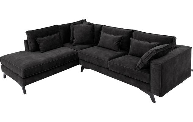 Goossens hoekbank chambre grijs stof - 8235700-goossens-chambre-bank-stof-grijs-05