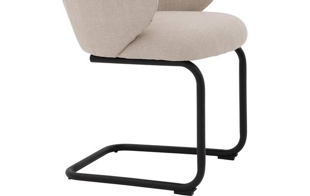 Goossens eetkamerstoel noomi beige stof - 8235778-goossens-noomi-stoel-onderdelen-metaal-06