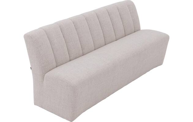 Goossens eetkamerbank lewise beige stof - 8242938-goossens-lewise-eetkamerstoel-stof-wit-04