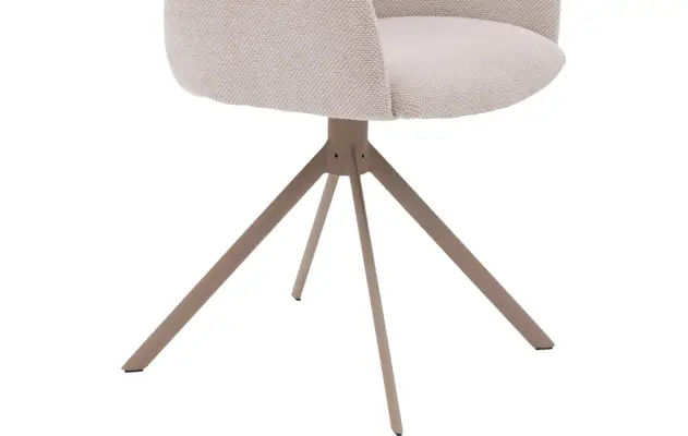 Goossens eetkamerstoel hera beige stof - 8243310-goossens-hera-stoel-onderdelen-stof-06
