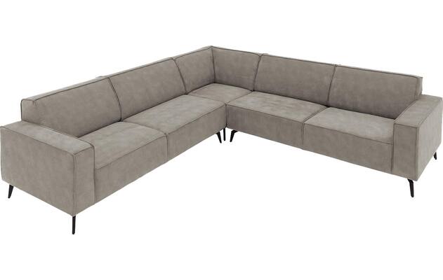 Goossens hoekbank hercules grijs microvezel - 8243654-goossens-hercules-bank-microvezel-grijs-03