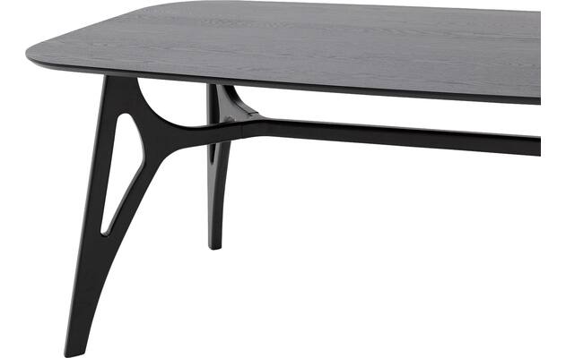 Goossens basic eettafel trani zwart essenhout - 8243890-goossens-basic-trani-eettafel-essenhout-zwart-06