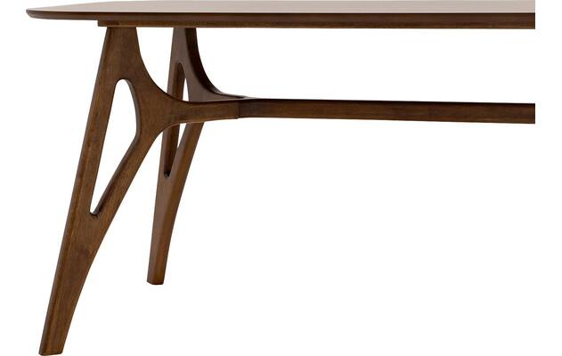Goossens basic eettafel trani noten noten - 8243893-goossens-basic-trani-eettafel-essenhout-bruin-05
