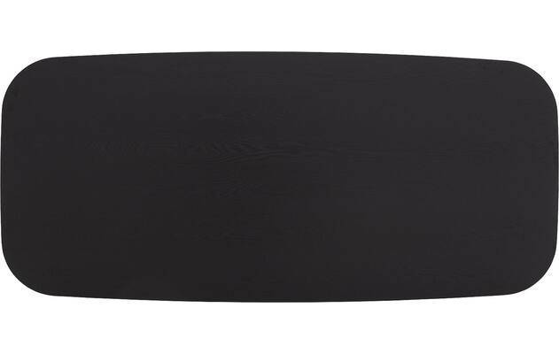 Goossens basic eettafel trani zwart essenhout - 8243894-goossens-basic-trani-eettafel-essenhout-zwart-08