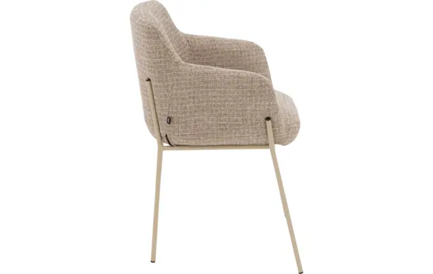 Goossens eetkamerstoel pepijn beige stof - 8244097-goossens-pepijn-eetkamerstoel-stof-bruin-04