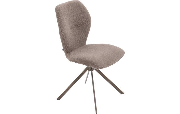 Goossens eetkamerstoel hera bruin stof - 8244173-goossens-hera-stoel-onderdelen-stof-06