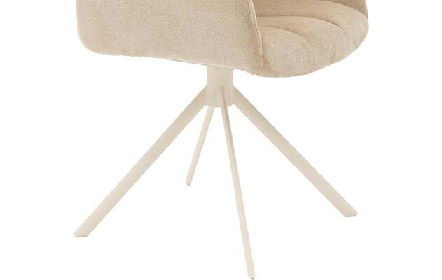 Goossens eetkamerstoel hestia beige stof - 8244611-goossens-hestia-stoel-onderdelen-stof-05