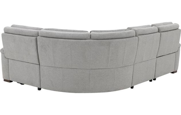 Goossens hoekbank boris grijs stof - 8244667-goossens-boris-bank-stof-grijs-08
