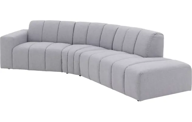 Goossens hoekbank lewis grijs stof - 8250227-gespiegeld-05