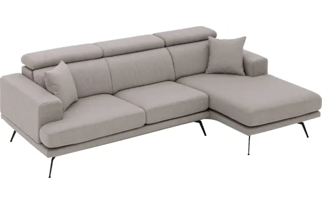 Goossens loungebank viggo grijs stof - 8251360-goossens-viggo-bank-stof-grijs-09