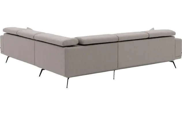 Goossens hoekbank viggo grijs stof - 8251361-goossens-viggo-bank-stof-grijs-04