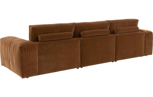 Goossens zitbank amara bruin stof - 8251378-goossens-amara-bank-stof-bruin-04