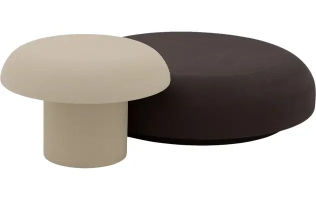 Goossens salontafel mushroom bruin leefbeton - 8251553-goossens-mushroom-salontafel-leefbeton-08