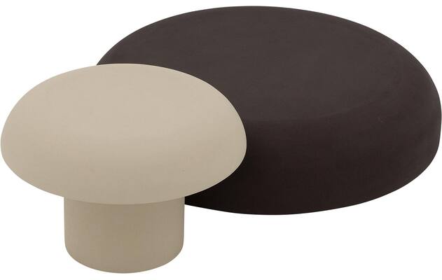 Goossens salontafel mushroom bruin leefbeton - 8251553-goossens-mushroom-salontafel-leefbeton-09