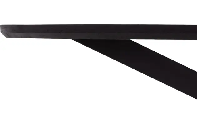 Goossens eettafel nilo zwart mango - 8251608-goossens-nilo-eettafel-mango-zwart-05