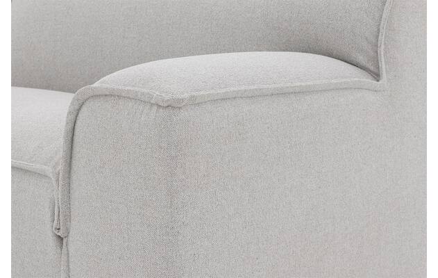 Goossens excellent loungebank sens bruin stof - 8251679-gespiegeld-06