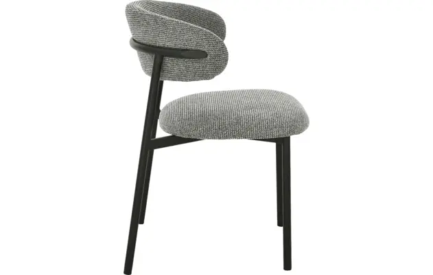 Goossens basic eetkamerstoel siem grijs stof - 8251690-goossens-basic-siem-eetkamerstoel-stof-grijs-03