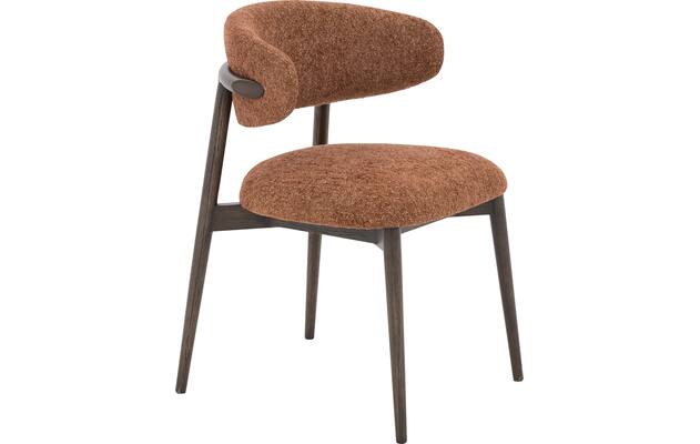Goossens eetkamerstoel diede rood stof - 8252180-goossens-diede-eetkamerstoel-stof-bruin-05