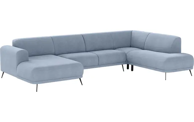 Goossens u bank shallow blauw stof - 8252295-goossens-shallow-bank-stof-blauw-02