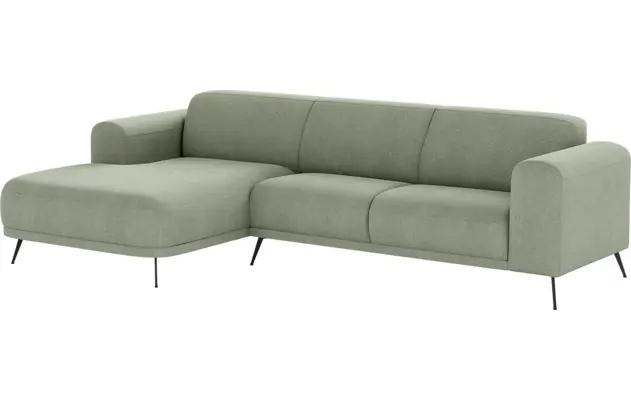Goossens loungebank shallow groen stof - 8252325-goossens-shallow-bank-stof-groen-02