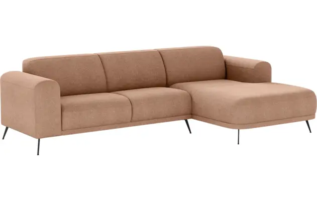 Goossens loungebank shallow bruin stof - 8252360-goossens-shallow-bank-stof-bruin-02
