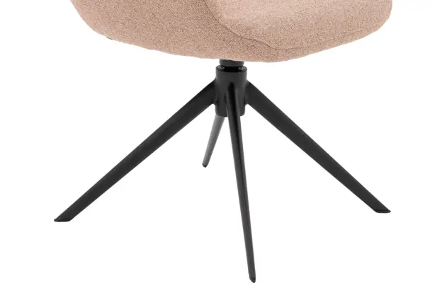 Goossens eetkamerstoel bonna roze stof - 8252396-goossens-bonna-stoel-onderdelen-stof-08