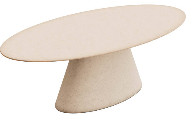 Goossens eettafel stone beige beton - 8252419-goossens-stone-eettafel-beton-beige-02
