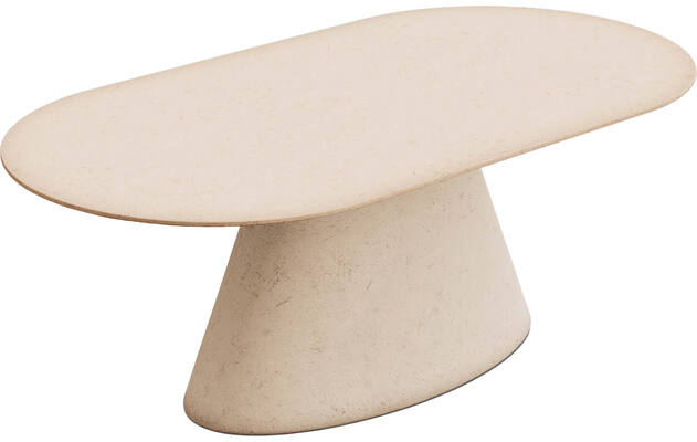 Goossens eettafel stone beige beton - 8252499-goossens-stone-eettafel-beton-beige-02