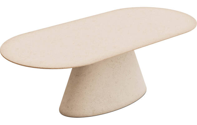 Goossens eettafel stone beige beton - 8252509-goossens-stone-eettafel-beton-beige-02