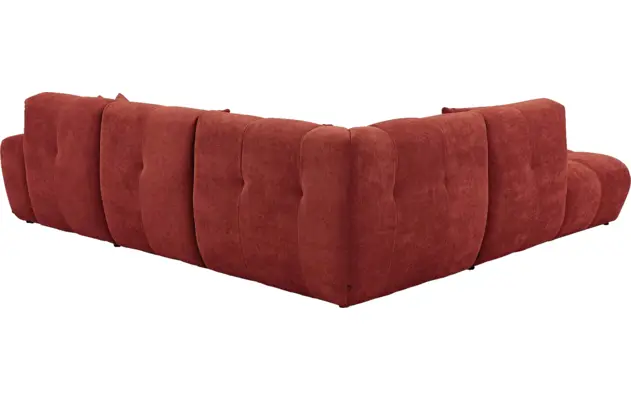 Goossens excellent hoekbank kubus rood stof - 8252715-gespiegeld-04