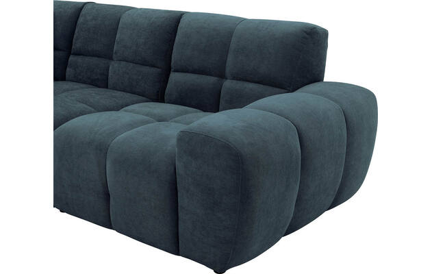 Goossens excellent hoekbank kubus blauw stof - 8252719-gespiegeld-07