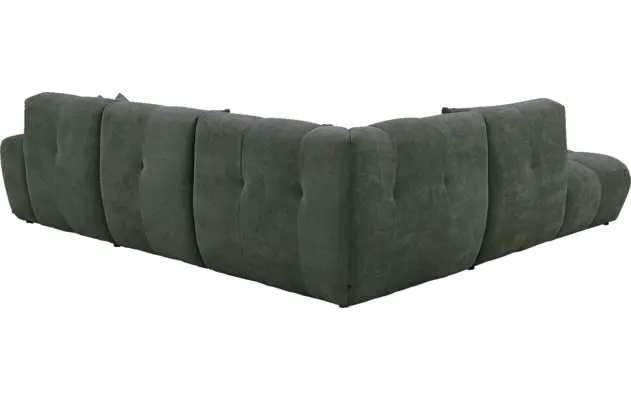 Goossens excellent hoekbank kubus groen stof - 8252720-gespiegeld-04