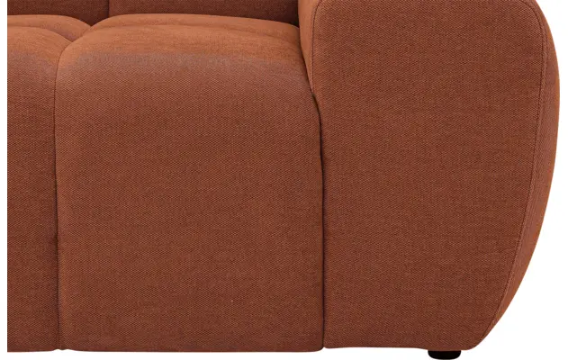 Goossens excellent hoekbank kubus bruin stof - 8252725-gespiegeld-07