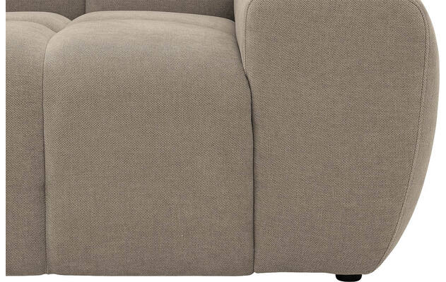 Goossens excellent hoekbank kubus bruin stof - 8252730-gespiegeld-07