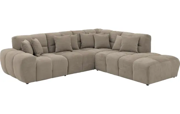 Goossens excellent hoekbank kubus bruin stof - 8252730-goossens-excellent-kubus-bank-stof-bruin-02