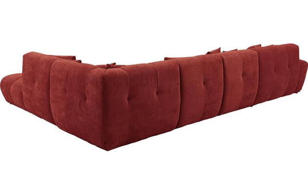 Goossens excellent u bank kubus rood stof - 8252731-goossens-excellent-kubus-bank-stof-rood-03