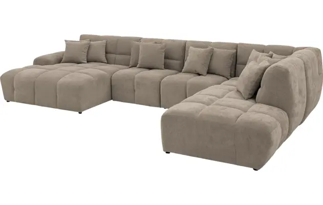Goossens excellent u bank kubus bruin stof - 8252746-goossens-excellent-kubus-bank-stof-bruin-04