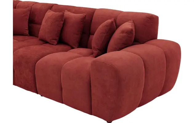 Goossens excellent hoekbank kubus rood stof - 8252747-gespiegeld-05
