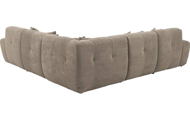 Goossens excellent hoekbank kubus bruin stof - 8252778-goossens-excellent-kubus-bank-stof-bruin-03