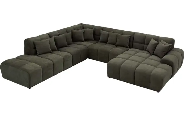 Goossens excellent u bank kubus groen stof - 8252786-gespiegeld-05