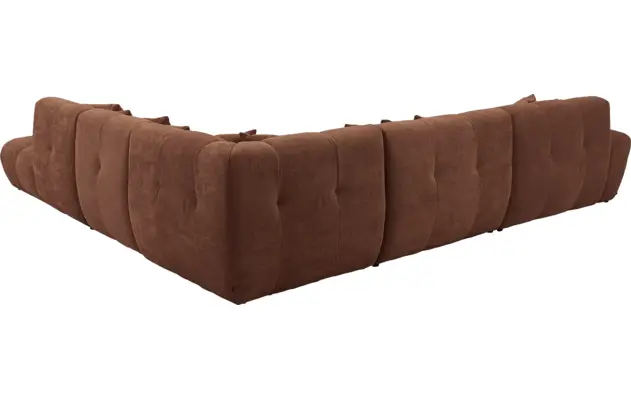 Goossens excellent u bank kubus bruin stof - 8252790-goossens-excellent-kubus-bank-stof-bruin-03