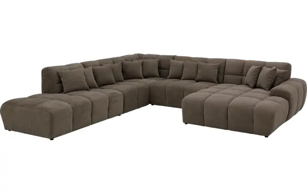 Goossens excellent u bank kubus bruin stof - 8252792-gespiegeld-03