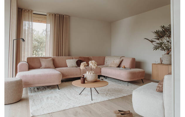 Goossens u bank shallow roze stof - 8252825-goossens-shallow-bank-stof-roze-01