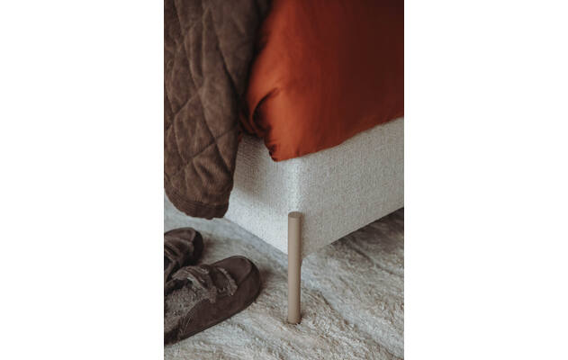 Goossens boxspring compleet quatro compleet beige stof - 8252829-goossens-quatro-boxspring-stof-04