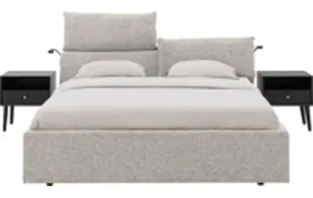 Goossens bedframe misty storage beige stof - 8252832-goossens-misty-storage-bedframe-stof-05