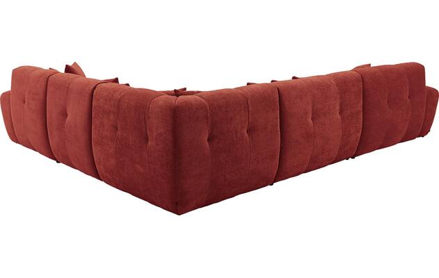 Goossens excellent u bank kubus rood stof - 8252833-goossens-excellent-kubus-bank-stof-rood-03