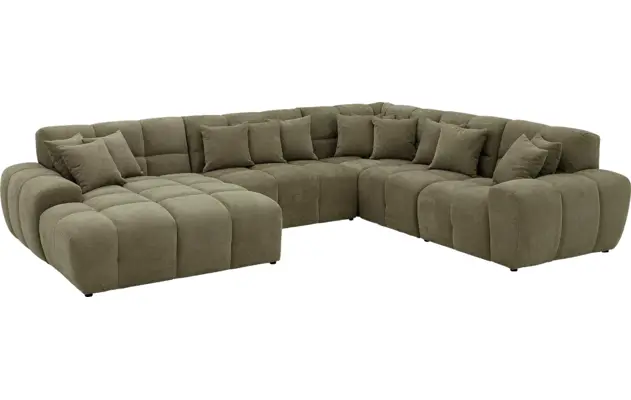 Goossens excellent u bank kubus groen stof - 8252841-goossens-excellent-kubus-bank-stof-groen-02